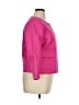 Dana Buchman 100% Cotton Pink Jacket Size 14 - photo 4