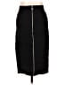 VERTIGO Solid Black Casual Skirt Size S - photo 2