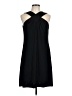 MICHAEL Michael Kors Solid Black Cocktail Dress Size L - photo 1
