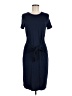 Three Dots Solid Blue Casual Dress Size M - photo 1