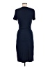 Three Dots Solid Blue Casual Dress Size M - photo 2