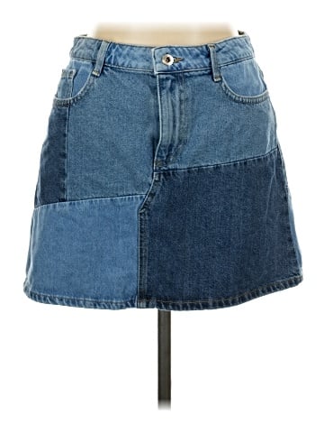 Zara Denim Skirt (view 1)