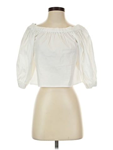 Cuyana 3/4 Sleeve Blouse (view 1)