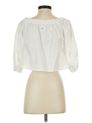 Cuyana 3/4 Sleeve Blouse (view 2)