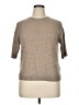 Lafayette 148 New York Tweed Tan Pullover Sweater Size XL - photo 1