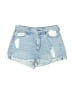 Koral 100% Cotton Blue Denim Shorts Size 29 waist - photo 1