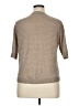 Lafayette 148 New York Tweed Tan Pullover Sweater Size XL - photo 2