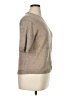 Lafayette 148 New York Tweed Tan Pullover Sweater Size XL - photo 4