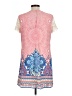 As U Wish 100% Polyester Paisley Pink Casual Dress Size L - photo 2
