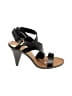IRO 100% Leather Black Sandals Size EU 40 - photo 1