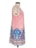 As U Wish 100% Polyester Paisley Pink Casual Dress Size L - photo 4