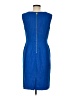 Ellen Tracy 100% Polyester Blue Casual Dress Size 8 - photo 2