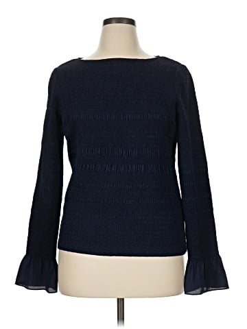Lafayette 148 New York Long Sleeve Blouse (view 1)
