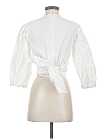 Elizabeth and James 3/4 Sleeve Blouse (view 2)