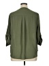 Torrid 100% Polyester Green 3/4 Sleeve Blouse Size 1X Plus (1) - photo 2