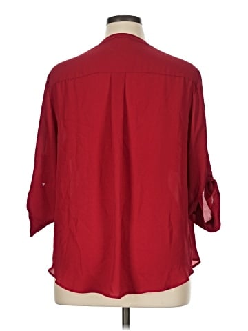 Torrid 3/4 Sleeve Blouse (view 2)