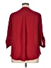 Torrid 100% Polyester Red 3/4 Sleeve Blouse Size 1X Plus (1) - photo 2
