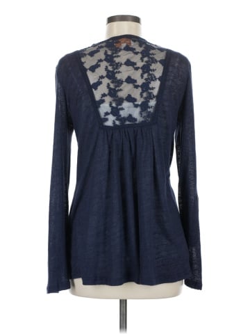 Skies Are Blue Long Sleeve Blouse (view 2)