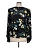 by TiMo Floral Black Long Sleeve Blouse Size L - photo 1