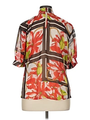 7th Avenue Design Studio New York & Company Short Sleeve Blouse (view 2)