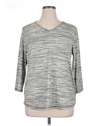 St. John's Bay 3/4 Sleeve T-Shirt (view 1)