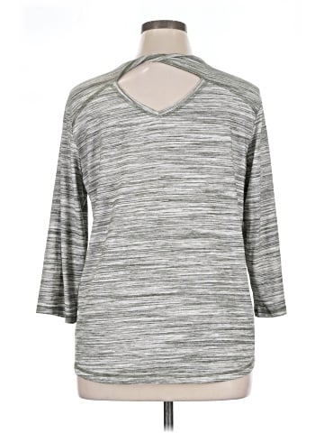 St. John's Bay 3/4 Sleeve T-Shirt (view 2)