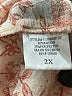 Como Vintage Pink Short Sleeve Blouse Size 2X - photo 8