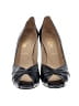 Butter 100% Leather Blue Black Heels Size 9 1/2 - photo 2