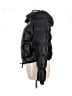 Good American 100% Polyester Solid Black Snow Jacket Size XL (4) - photo 5