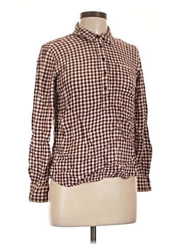 Cosmic Blue Love Long Sleeve Button-Down Shirt (view 1)