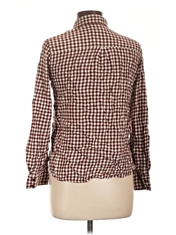 Cosmic Blue Love Long Sleeve Button-Down Shirt (view 2)