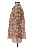 Talbots 100% Cotton Paisley Red Long Sleeve Blouse Size M - photo 5