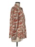 Talbots 100% Cotton Paisley Red Long Sleeve Blouse Size M - photo 4