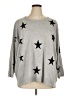 PREMISE Stars Silver Pullover Sweater Size 3X - photo 1