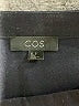 Cos Black Wool Coat Size XL - photo 6