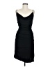 Nicole Miller Solid Black Cocktail Dress Size 8 - photo 1