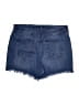 Nine West Blue Denim Shorts Size 14 - photo 2