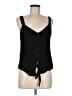 1.State 100% Rayon Black Sleeveless Blouse Size M - photo 1