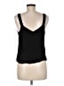 1.State 100% Rayon Black Sleeveless Blouse Size M - photo 2