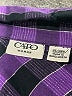Cato Plaid Purple 3/4 Sleeve Button-Down Shirt Size 26-28W - photo 7