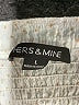 Hers & Mine 100% Polyester Ivory 3/4 Sleeve Blouse Size L - photo 7
