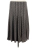 Roz & Ali Chevron-herringbone Black Casual Skirt Size L - photo 2
