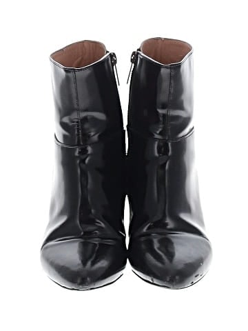 Jil Sander Navy Ankle Boots (view 2)