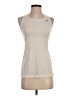 Nike 100% Polyester Ivory Active Tank Size S - photo 1