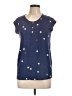 Chaser Stars Blue Short Sleeve Henley Size L - photo 1