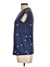 Chaser Stars Blue Short Sleeve Henley Size L - photo 5