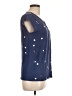 Chaser Stars Blue Short Sleeve Henley Size L - photo 4