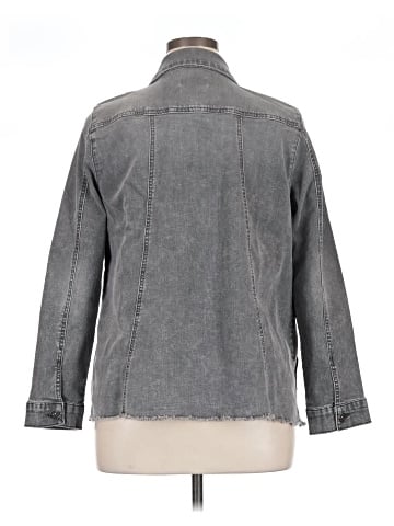 LOGO by Lori Goldstein Denim Jacket (view 2)
