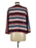 Takara 100% Polyester Stripes Blue 3/4 Sleeve Blouse Size L - photo 2