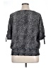 MICHAEL Michael Kors Gray 3/4 Sleeve Blouse Size XL - photo 2